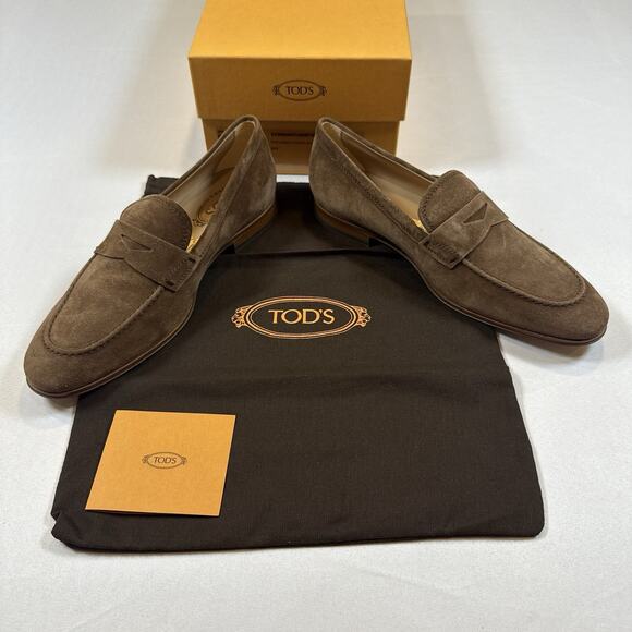 Tod’s MOCASSINO CUOIO Size 7UK/8.5US New In Box With Receipt MSRP $825 main image 7